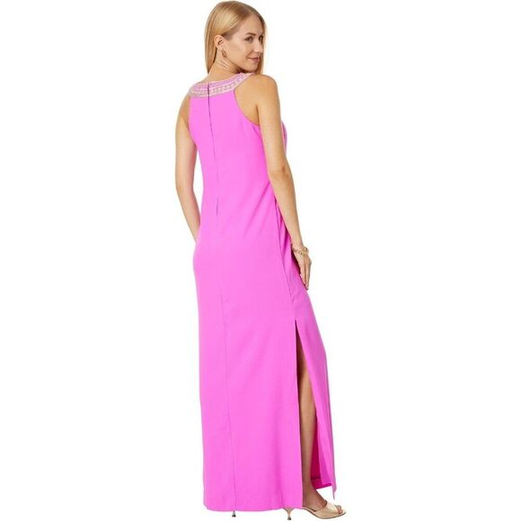 Lilly Pulitzer Sandrah Embroidered Maxi Womens size 10 - Picture 2 of 11